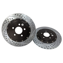 PartzBiz CM 2261002 - Baer Brakes EradiSpeed+ Front 2-piece Performance Brake Rotors