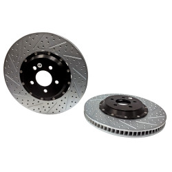 PartzBiz CM 2261042 - Baer Brakes EradiSpeed+ Front 2-piece Performance Brake Rotors