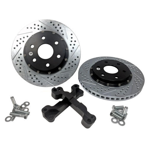 PartzBiz CM: 2301028-Baer Brakes EradiSpeed+ Front 2-piece Performance Brake Rotors