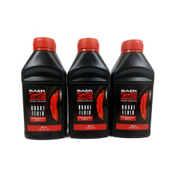 PartzBiz CM 6800245 - 
Baer DOT4 High Performance Brake Fluid, (16.9oz/500ml Bottle) 3 Pack

