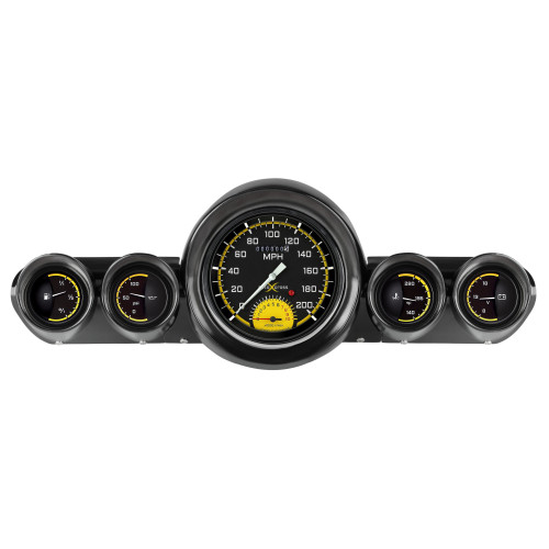 PartzBiz CM: CH59AXY65-AutoCross Yellow 1959-60 Chevy ขนาดเต็ม