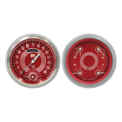 PartzBiz CM CH51V8RS62 - V8 Red Steelie 1951-52 Chevy Car Package