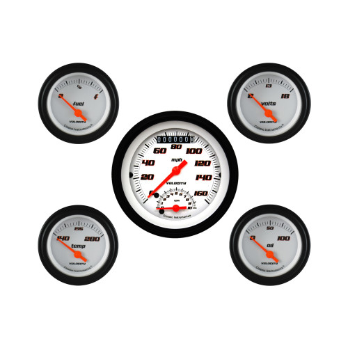 PartzBiz CM: VS35WBLF-Classic Instruments Velocity White Five เกจชุด
