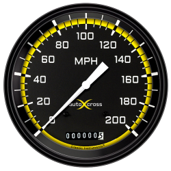 PartzBiz CM AX56YBLF - AutoCross Yellow 4 5/8