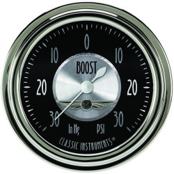 PartzBiz CM AT341SLC - เกจวัด Boost/Vac All American Traditional 2 5/8