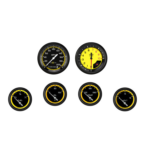 PartzBiz CM: AX201YBLF-ชุดเกจ AutoCross Yellow Six 201 PartzBiz CM: AX201YBLF-ชุดเกจ AutoCross Yellow Six 201
