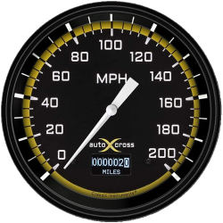 PartzBiz CM AX56DYBLF - AutoCross Yellow 4 5/8