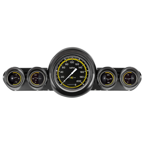 PartzBiz CM: CH59AXY54-AutoCross Yellow 1959-60 Chevy ขนาดเต็ม