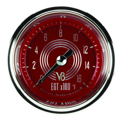 PartzBiz CM V8RS198SHC - V8 Red Steelie 2 1/8 PartzBiz CM V8RS198SHC - V8 Red Steelie 2 1/8