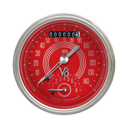 PartzBiz CM V8RS20SHC - V8 Red Steelie 3 3/8