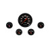 PartzBiz CM: VS54BBLF-Velocity Black Five Gauge Set 54