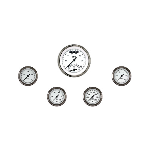 PartzBiz CM: WH135SLF-White Hot Five Gauge Set 135 PartzBiz CM: WH135SLF-White Hot Five Gauge Set 135