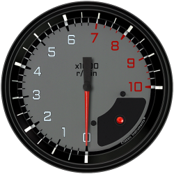 PartzBiz CM AX71GBLF - AutoCross Gray 4 5/8