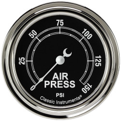 PartzBiz CM TR318SLF - เกจวัดแรงดันอากาศแบบดั้งเดิม 2 5/8