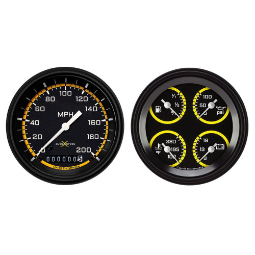 PartzBiz CM: AX02YBLF-Classic Instruments ชุดเกจ Auto Cross Yellow 6 PartzBiz CM: AX02YBLF-Classic Instruments ชุดเกจ Auto Cross Yellow 6