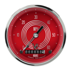 PartzBiz CM LSV8RS - V8 Red Steelie 3 3/8