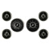 PartzBiz CM: V8SR01SHC-เครื่องดนตรีคลาสสิก V8 Speedster Six Gauge Set