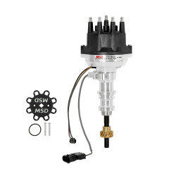 PartzBiz CM 2360 - Pro-Billet Cam Sync Distributor, Ford 289/302, Bronze gear