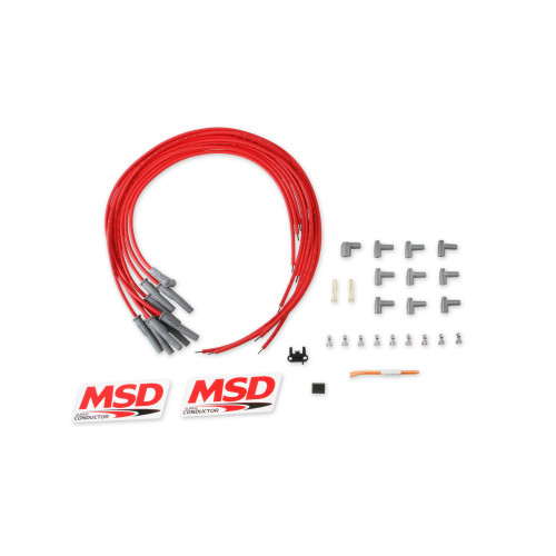 PartzBiz CM: 31189-Super Conductor Spark Plug Wire Set, Multi-Angle Plug, HEI Cap PartzBiz CM: 31189-Super Conductor Spark Plug Wire Set, Multi-Angle Plug, HEI Cap