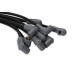 PartzBiz CM: 31233-Black Super Conductor Universal 8 cyl. 90°