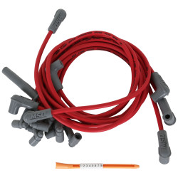 PartzBiz CM 31459 - Super Conductor Spark Plug Wire Set Chevy Corvette 350 TPI