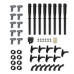 PartzBiz CM: 31523-Wire Set, Single Hemi 8.5mm, Black