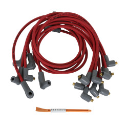 PartzBiz CM 31609 - Super Conductor Spark Plug Wire Set,Big Block Chevy, Socket Dist. Cap