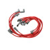 PartzBiz CM: 31659-Super Conductor Spark Plug Wire Set ,Small Block Chevy, Socket Dist. Cap