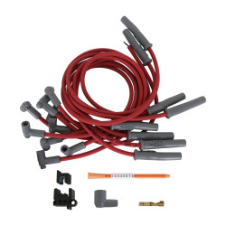 PartzBiz CM 31779 - Super Conductor Spark Plug Wire Set, Chevy 454 ’75-On HEI