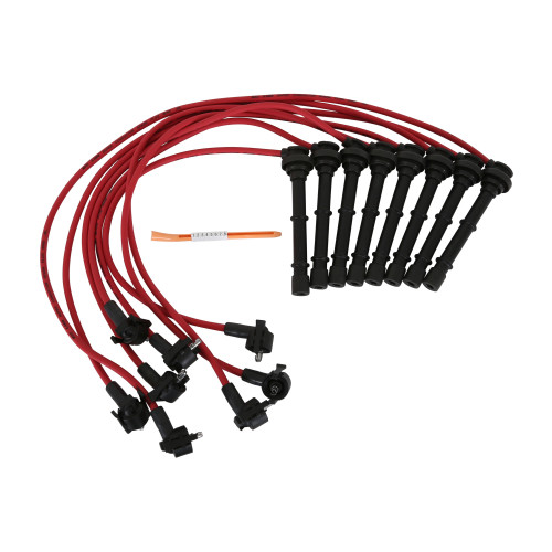 PartzBiz CM: 32219-Super Conductor Spark Plug Wire Set, '96-'97 Mustang Cobra, 4.6L