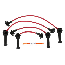 PartzBiz CM 32939 - Super Conductor Spark Plug Wire Set, ’98-’01 Ford ZX-2, 2.0L, 4 cyl PartzBiz CM 32939 - Super Conductor Spark Plug Wire Set, ’98-’01 Ford ZX-2, 2.0L, 4 cyl
