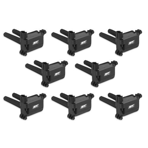 PartzBiz CM: 55168-
Street Fire Ignition Coils 2005-2020 5.7L/6.1L/6.2L/6.4L HEMI, Black, 8-Pack


