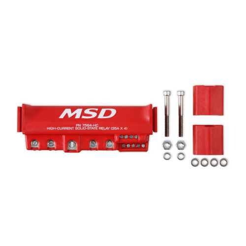 PartzBiz CM: 7564-HC-High-Current Solid-State Relay 35Ax4, Red