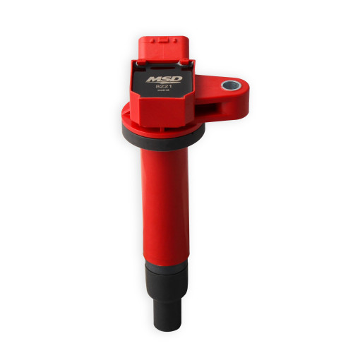 PartzBiz CM: 8221-MSD Ignition Coil - Blaster Series - Toyota/Lexus V8 - 4.3L/4.7L - Red