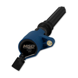 PartzBiz CM 82425 - MSD Ignition Coil - Blaster - Ford 2-Valve V8 - 4.6L/5.4L V8 - Blue