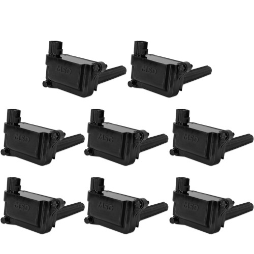 PartzBiz CM: 825583-MSD Ignition Coil - Blaster - HEMI - Black - 8-Pack PartzBiz CM: 825583-MSD Ignition Coil - Blaster - HEMI - Black - 8-Pack