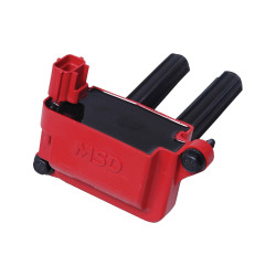 PartzBiz CM 8255 - MSD Ignition Coil - Blaster - HEMI - Red