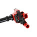 PartzBiz CM: 82568-คอยล์จุดระเบิด MSD - Blaster - 5.7L HEMI - สีแดง - 8-Pack