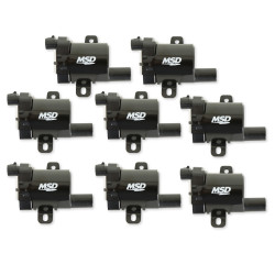 PartzBiz CM 826383 - คอยล์จุดระเบิด MSD - GM LS Blaster Series - เครื่องยนต์รถบรรทุก L-Series - สีดำ - 8-Pack PartzBiz CM 826383 - คอยล์จุดระเบิด MSD - GM LS Blaster Series - เครื่องยนต์รถบรรทุก L-Series - สีดำ - 8-Pack