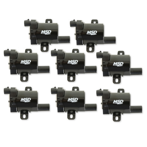 PartzBiz CM: 826383-คอยล์จุดระเบิด MSD - GM LS Blaster Series - เครื่องยนต์รถบรรทุก L-Series - สีดำ - 8-Pack PartzBiz CM: 826383-คอยล์จุดระเบิด MSD - GM LS Blaster Series - เครื่องยนต์รถบรรทุก L-Series - สีดำ - 8-Pack