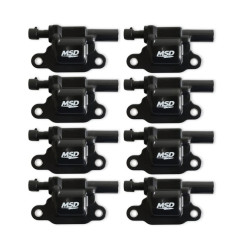 PartzBiz CM 826583 - MSD คอยล์จุดระเบิด - GM LS Blaster Series - เครื่องยนต์ LS2/LS3/LS4/LS7/LS9 - สีดำ - 8-Pack PartzBiz CM 826583 - MSD คอยล์จุดระเบิด - GM LS Blaster Series - เครื่องยนต์ LS2/LS3/LS4/LS7/LS9 - สีดำ - 8-Pack
