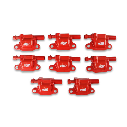 PartzBiz CM: 82658-MSD คอยล์จุดระเบิด - GM LS Blaster Series - เครื่องยนต์ LS2/LS3/LS4/LS7/LS9 - สีแดง - 8-Pack PartzBiz CM: 82658-MSD คอยล์จุดระเบิด - GM LS Blaster Series - เครื่องยนต์ LS2/LS3/LS4/LS7/LS9 - สีแดง - 8-Pack