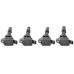 PartzBiz CM: 826943-คอยล์จุดระเบิด MSD - Blaster Series - เหมาะกับ Hyundai และ KIA 1.6L Turbo - สีดำ - 4-Pack PartzBiz CM: 826943-คอยล์จุดระเบิด MSD - Blaster Series - เหมาะกับ Hyundai และ KIA 1.6L Turbo - สีดำ - 4-Pack