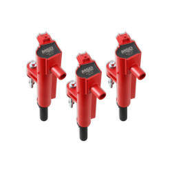 PartzBiz CM 827376 - MSD Ignition Coil - Blaster - Chrysler 3.7L - Red - 3-Pack PartzBiz CM 827376 - MSD Ignition Coil - Blaster - Chrysler 3.7L - Red - 3-Pack