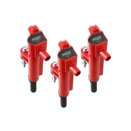 PartzBiz CM: 827376-คอยล์จุดระเบิด MSD - Blaster - Chrysler 3.7L - สีแดง - 3-Pack PartzBiz CM: 827376-คอยล์จุดระเบิด MSD - Blaster - Chrysler 3.7L - สีแดง - 3-Pack