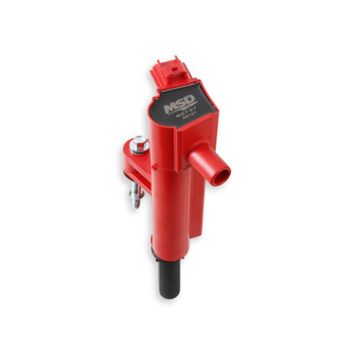 PartzBiz CM: 82737-MSD Ignition Coil - Blaster - Chrysler 3.7L - Red