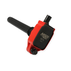 PartzBiz CM 8273 - MSD Ignition Coil - Blaster - Chrysler V6 - Red