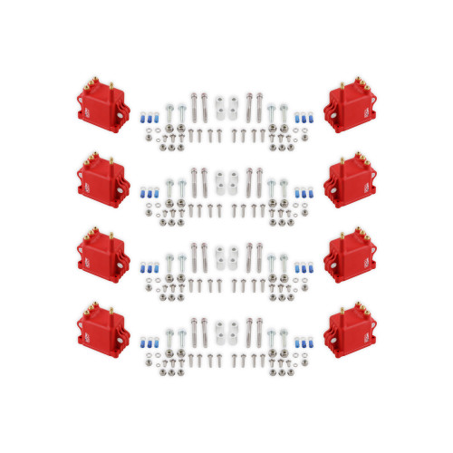 PartzBiz CM: 82808-คอยล์จุดระเบิด MSD - กำลังสูง - 8 แพ็ค - สีแดง PartzBiz CM: 82808-คอยล์จุดระเบิด MSD - กำลังสูง - 8 แพ็ค - สีแดง