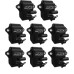 PartzBiz CM: 828583-คอยล์จุดระเบิด MSD - Pro Power Series - เครื่องยนต์ GM LS1/LS6 - สีดำ - 8 แพ็ค