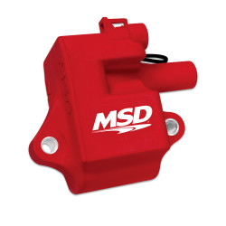 PartzBiz CM 8285 - คอยล์จุดระเบิด MSD - Pro Power Series - เครื่องยนต์ GM LS1/LS6 - สีแดง PartzBiz CM 8285 - คอยล์จุดระเบิด MSD - Pro Power Series - เครื่องยนต์ GM LS1/LS6 - สีแดง